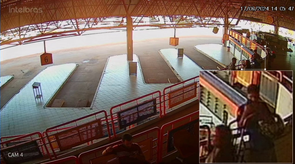 Pol�cia de Rondon�polis prende envolvido na execu��o de jovem no terminal rodovi�rio