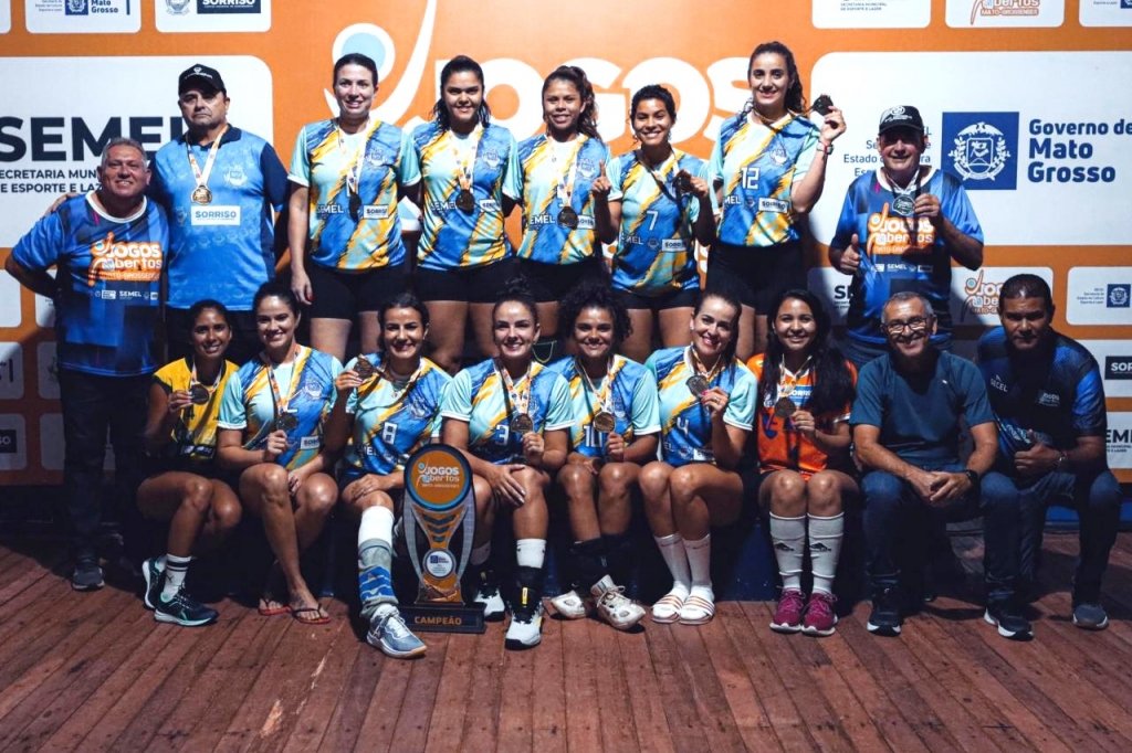 Sele��es de quatro munic�pios s�o consagradas campe�s nos Jogos Abertos Mato-grossenses