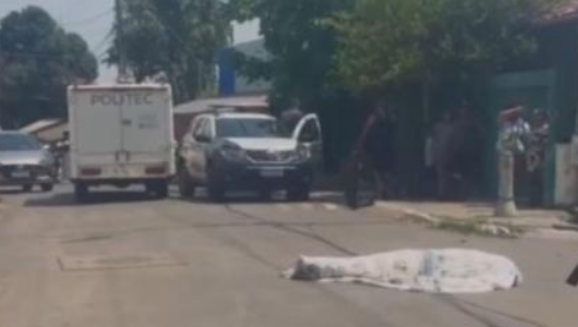 Homem morre aps passar mal e cair de moto de aplicativo em Cuiab