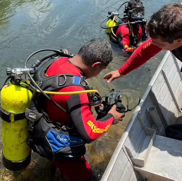 Jovem de 20 anos � encontrado morto ap�s se afogar em rio em Nova Maring�