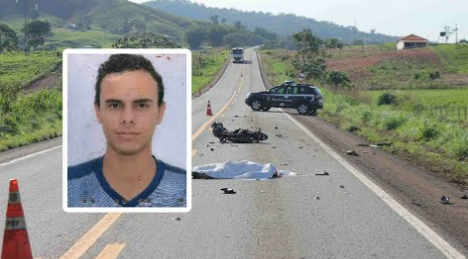 Motociclista de 24 anos morre em colis�o com caminh�o na BR-174 em Conquista d�Oeste