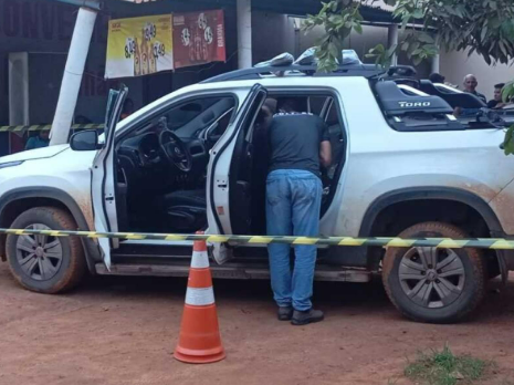 Homem � assassinado em emboscada pr�ximo a bar em Poxor�u