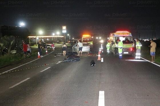 Dois jovens morrem atropelados por carro na BR-163 em Nova Mutum