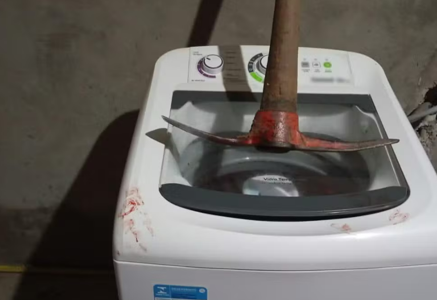 Mulher morre ap�s ser atacada com marreta pelo marido em Rondon�polis