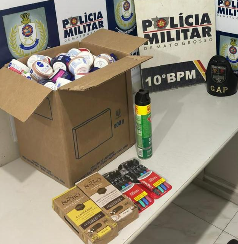 Homem � preso por furto em supermercado de Cuiab�