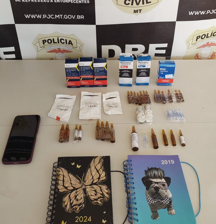 T�cnica de enfermagem � presa por tr�fico de medicamentos controlados em Cuiab�