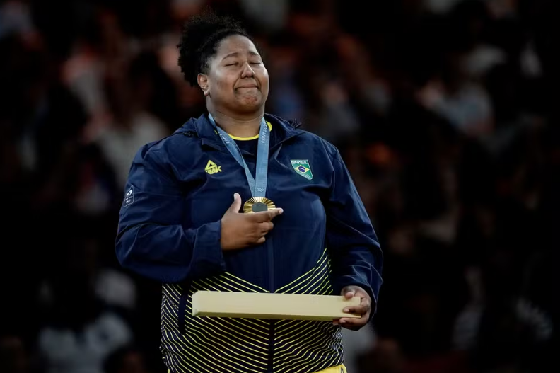 Bia Souza e Rebeca Andrade est�o entre as vencedoras do Pr�mio Brasil Ol�mpico nas modalidades individuais