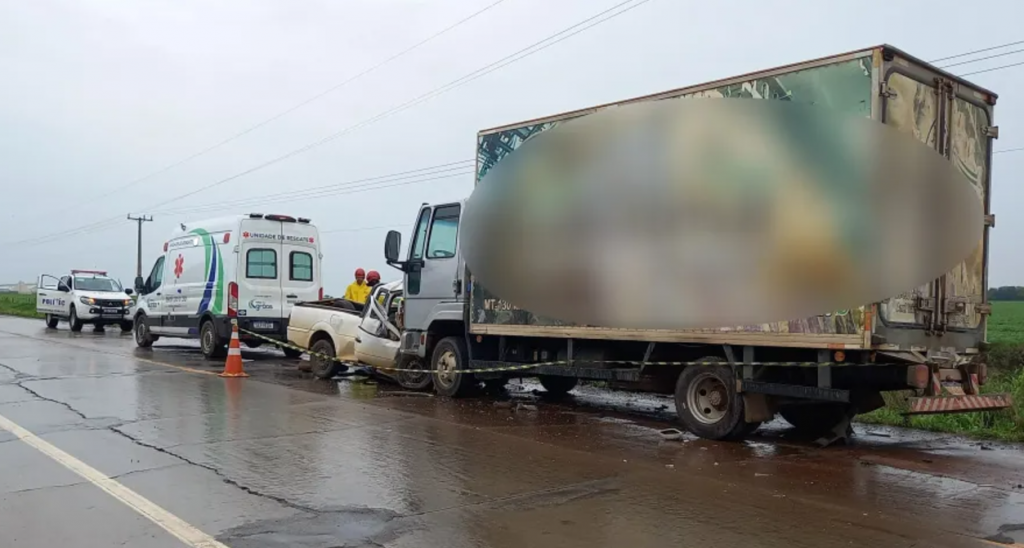 Motorista morre em colis�o frontal na MT-130 em Primavera do Leste