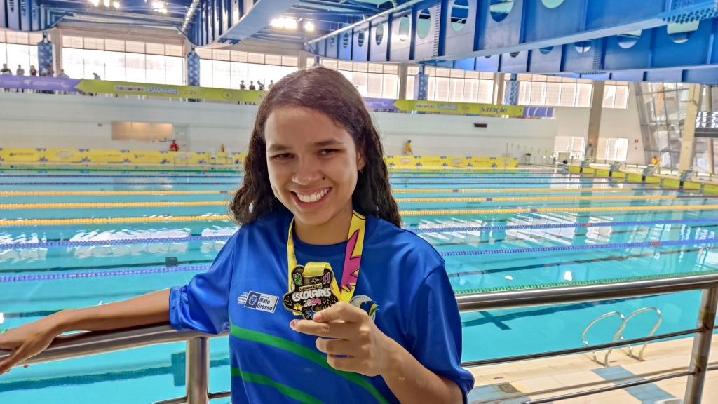 Delega��o de MT conquista 50 medalhas na edi��o nacional das Paralimp�adas Escolares 2024