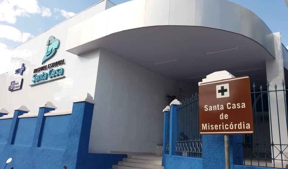 Pronto Atendimento Peditrico da Santa Casa de Cuiab Opera com 130% de Sua Capacidade