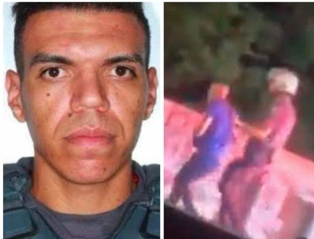 Policial militar que jogou homem de ponte em S�o Paulo � preso