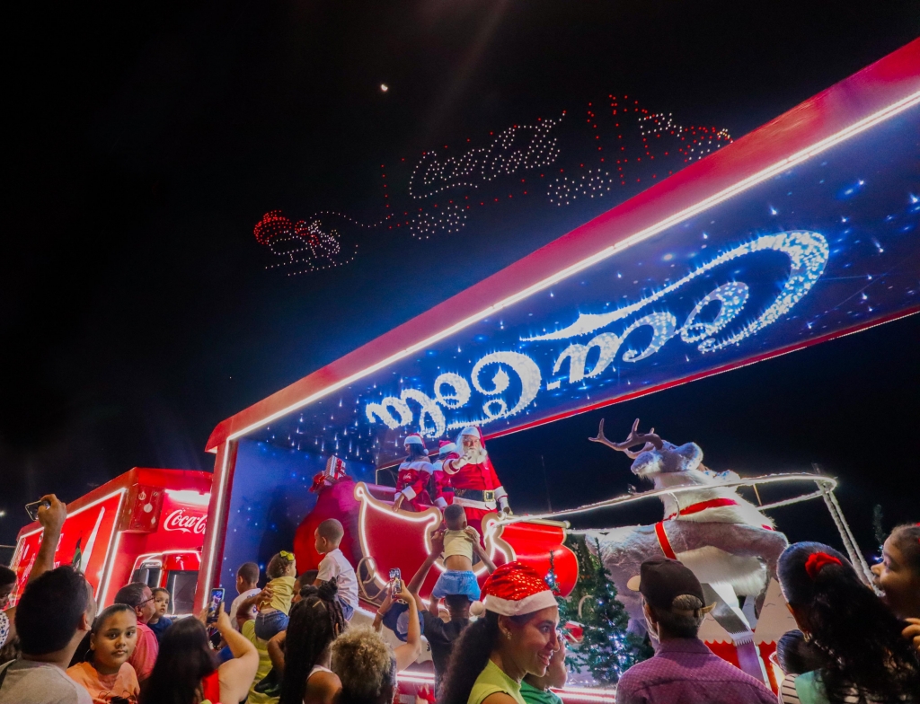 Parque das �guas de Cuiab� recebe show de drones no dia 11 de dezembro