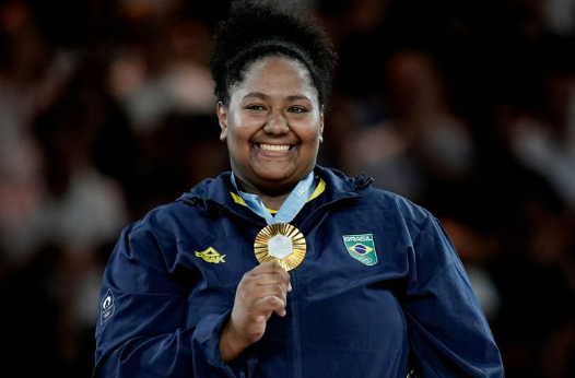 Beatriz Souza, campe� ol�mpica em Paris 2024, � indicada ao Pr�mio de Melhor Judoca do Ano pela Federa��o Internacional de Jud�