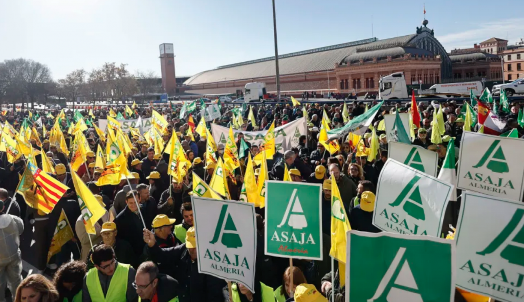 Agricultores protestam em Madri contra acordo comercial entre UE e Mercosul
