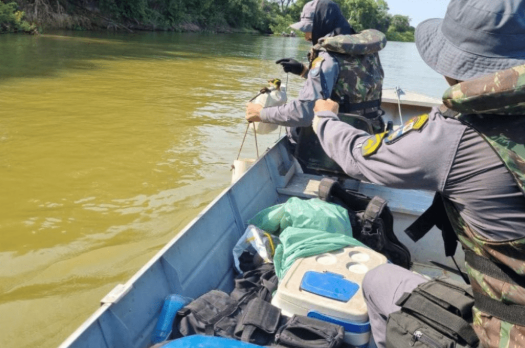 Sema-MT intensifica fiscaliza��o e apreende mais de 60 kg de pescado durante piracema no Rio Cuiab�