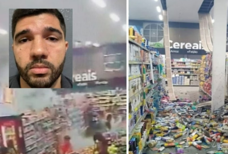 Homem � condenado a mais de 51 anos de pris�o por ataques a bomba em supermercados de Rondon�polis