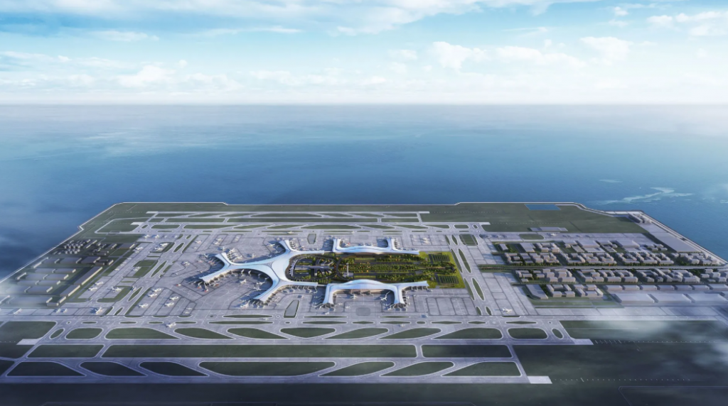 China constr�i maior aeroporto do mundo em ilha artificial