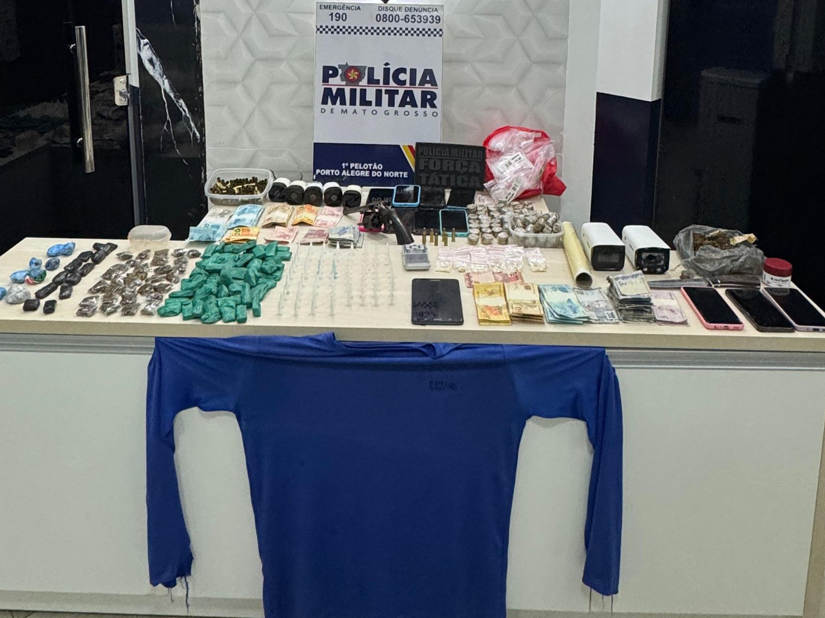 PM prende oito membros de faco criminosa por ataques a cmeras de vigilncia em Porto Alegre do Norte