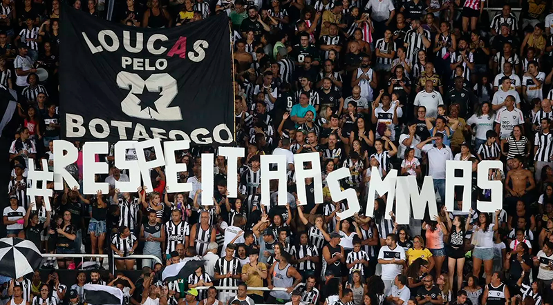 Lei determina campanha permanente contra ass�dio e viol�ncia �s mulheres em eventos esportivos 