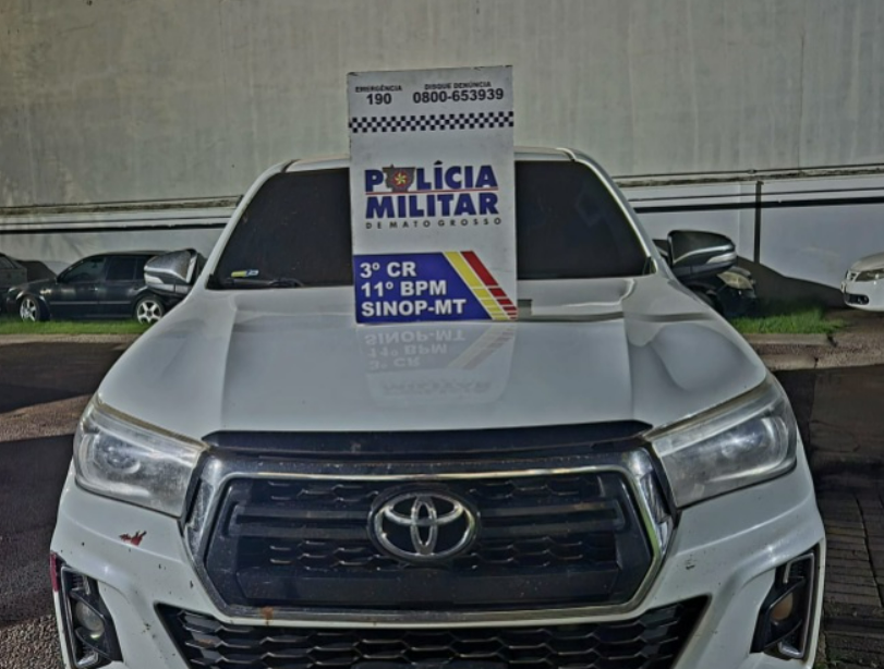 PM resgata homem sequestrado e evita roubo de caminhonete em Sinop