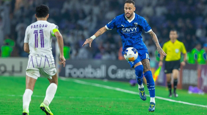 Neymar Faz Retorno aos Campos e Contribui para Vit�ria do Al-Hilal