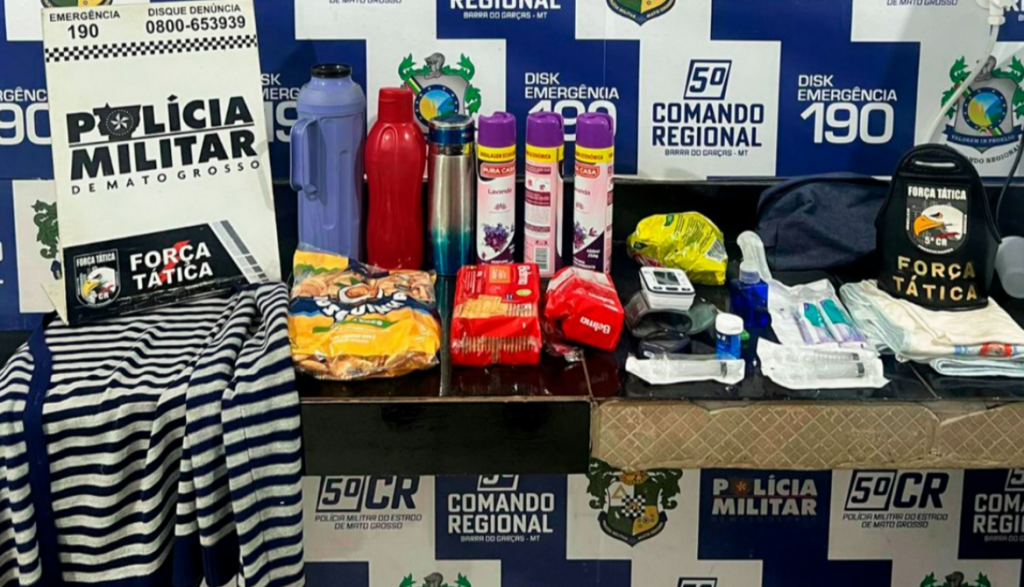 Homem � preso ap�s invadir e furtar unidade de sa�de em Barra do Gar�as