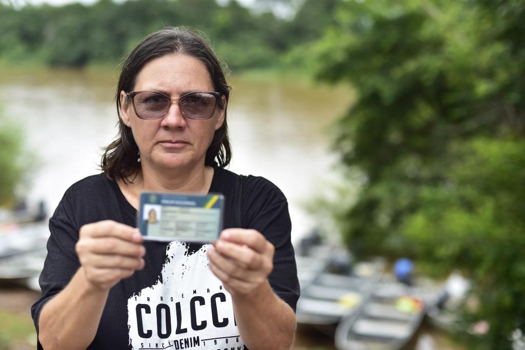 Setasc e Sema cadastram e orientam pescadores sobre o Repesca em Bar�o de Melga�o