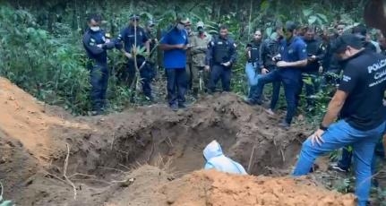 Nmero de corpos encontrados em cemitrio clandestino sobe para 14 em MT
