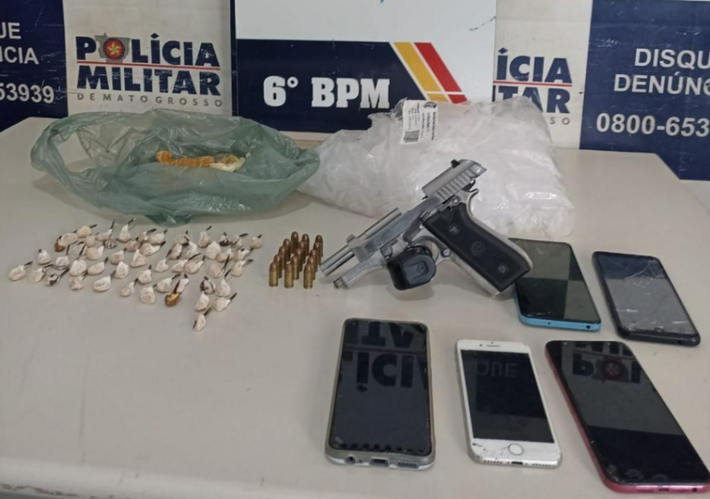 Pol�cia Militar prende tr�s membros de fac��o criminosa em C�ceres