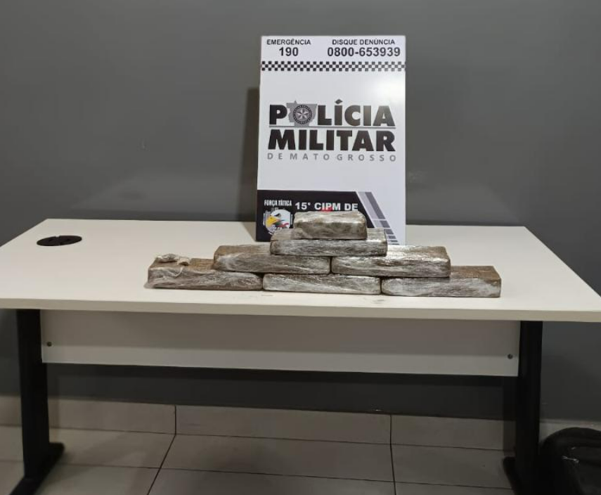 PM apreende drogas e prende suspeitos de tr�fico em V�rzea Grande