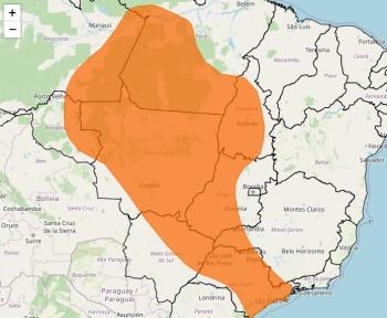 Instituto emite alerta de perigo para tempestades em MT