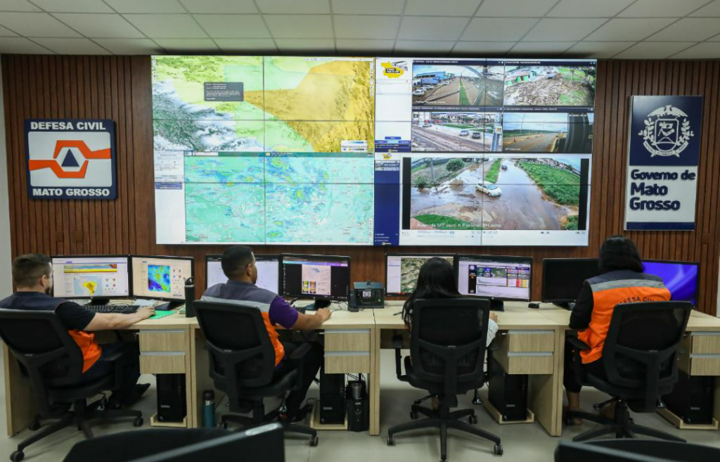 Governo de MT cria sala de situa��o para monitorar munic�pios afetados pelas chuvas