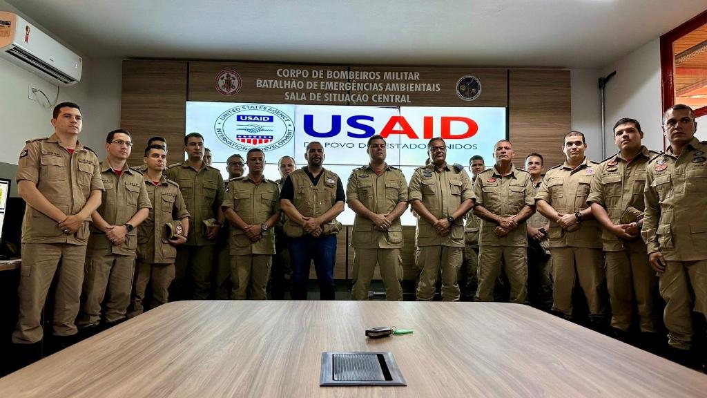 Corpo de Bombeiros de MT adere a programa norte-americano de resposta a desastres  