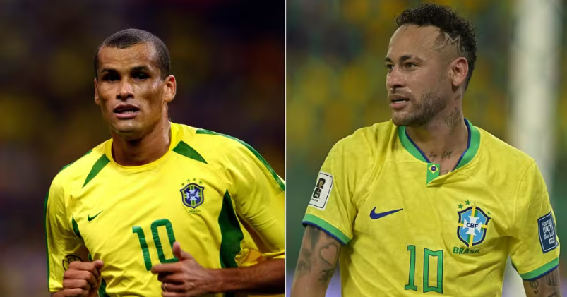 Rivaldo rebate Neymar ap�s atacante dizer que jogaria em seu lugar na Copa de 2002