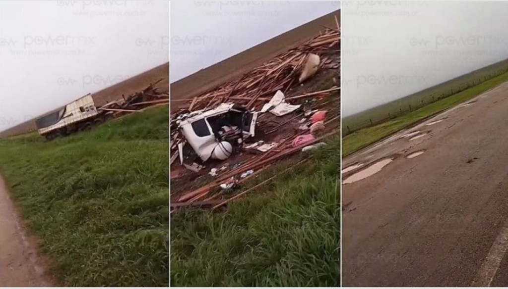 Casal morre em grave acidente na MT-244 em Campo Verde