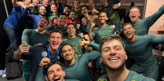 Brasil faz hist�ria e avan�a �s quartas de final do mundial de Handebol masculino pela 1� vez