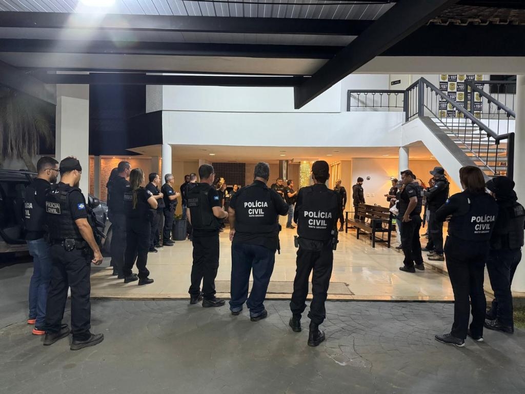 Opera��o cumpre mandados contra criminosos que atuam nas regi�es sul e oeste de MT