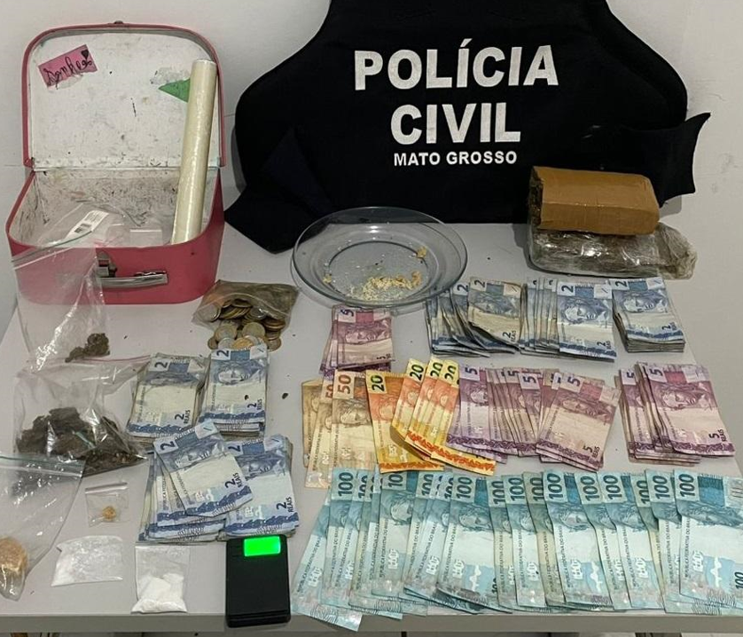 Opera��o policial contra o tr�fico resulta em pris�es e apreens�es em Campin�polis