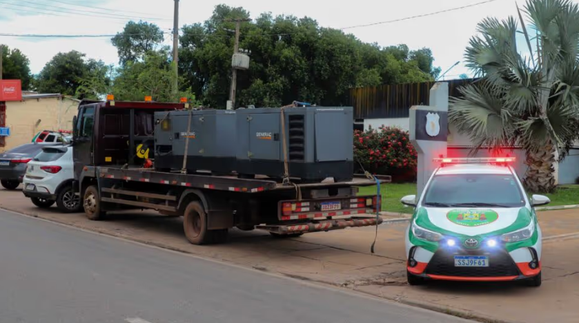 Guarda Municipal recupera geradores furtados do DAE de V�rzea Grande