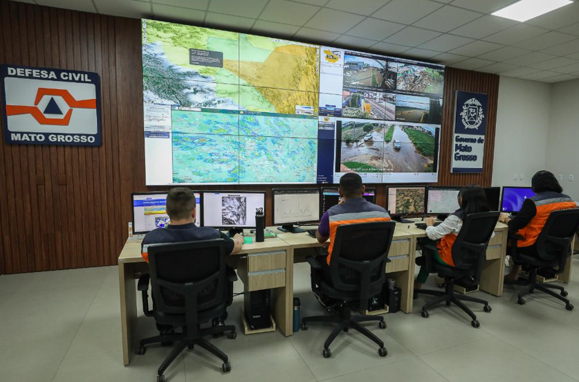 Governo de MT monitora 46 munic�pios devido as chuvas Intensas