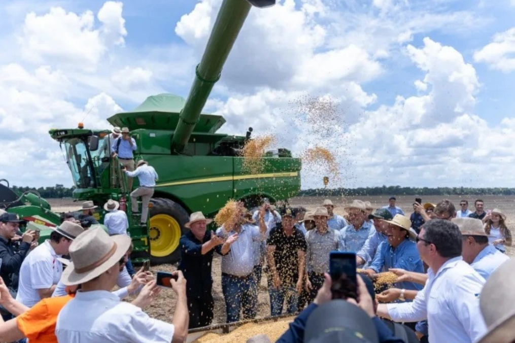 Abertura nacional da colheita da safra 24/25 destaca produ��o sustent�vel em Mato Grosso