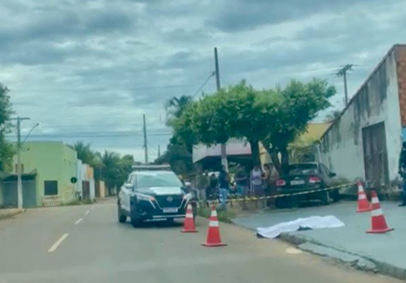 Idoso morre ap�s passar mal em cal�ada de Rondon�polis