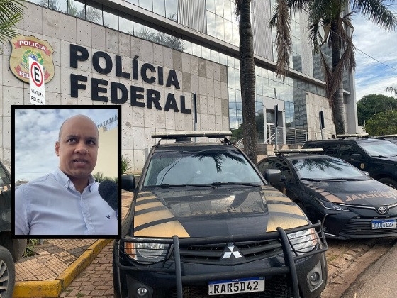 Secret�rio preso � alvo da PF por crimes contra honra do governador