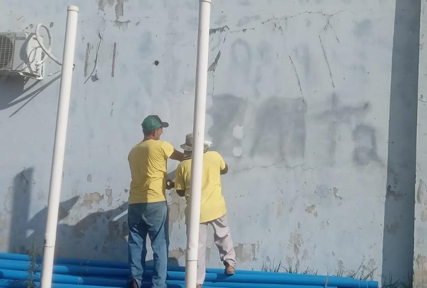 Reeducandos cobrem picha��es de fac��o criminosa em Colniza-MT