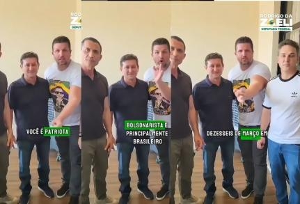 Parlamentares convocam patrioras para ato 'fora Lula' e liberdade a golpistas