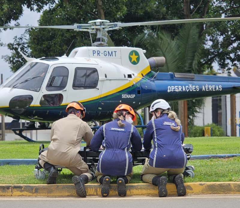 Trabalhador � resgatado ap�s queda no silo de gr�os em Feliz Natal