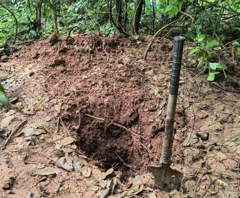 Politec identifica segunda v�tima encontrada em cova pr�xima ao Rio Vermelho, em Rondon�polis