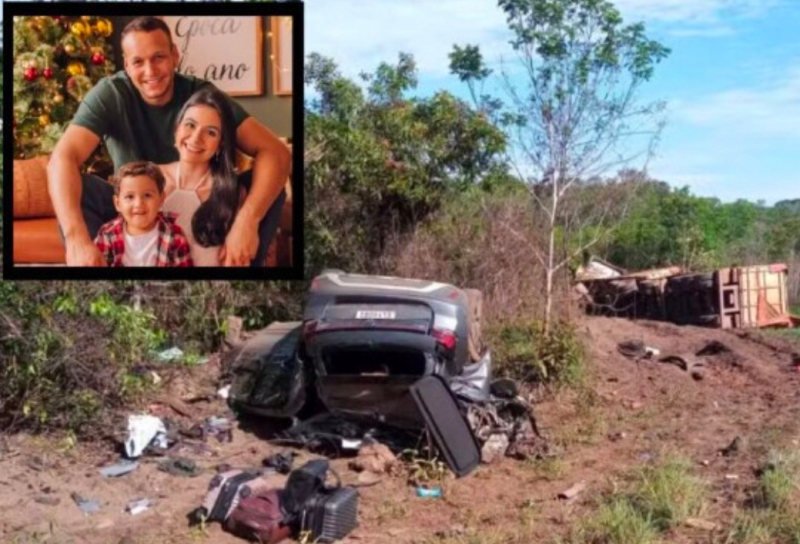 Caminhoneiro � indiciado por causar acidente que matou fam�lia na BR-174