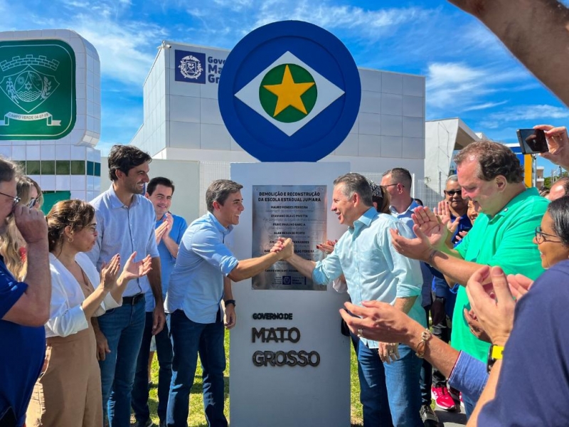 Governo de MT entrega nova Escola Estadual Jupiara com investimento de R$ 7,8 milh�es