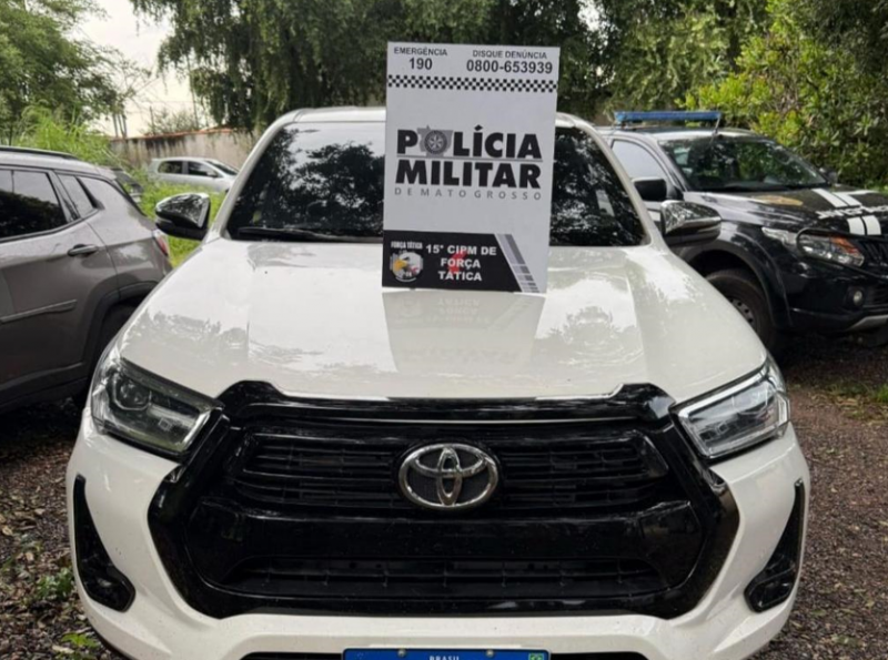 Pol�cia Militar recupera ve�culos roubados e prende tr�s pessoas em V�rzea Grande